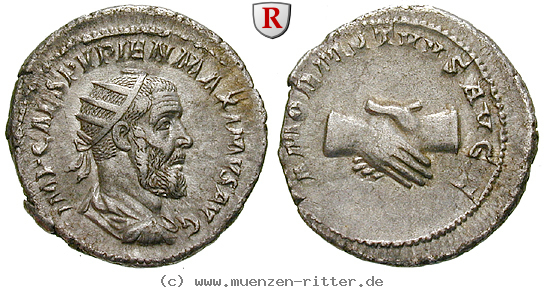 Klicken Sie auf das Bild um es auf Ihrem Rechner zu speichern pupienus-denar/86798.jpg
