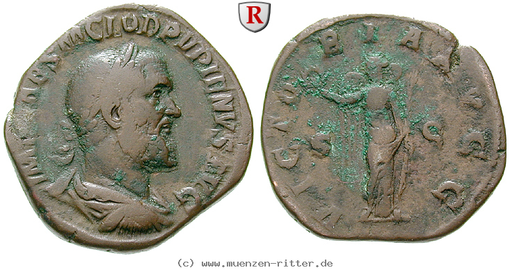 Klicken Sie auf das Bild um es auf Ihrem Rechner zu speichern pupienus-sesterz/48745.jpg
