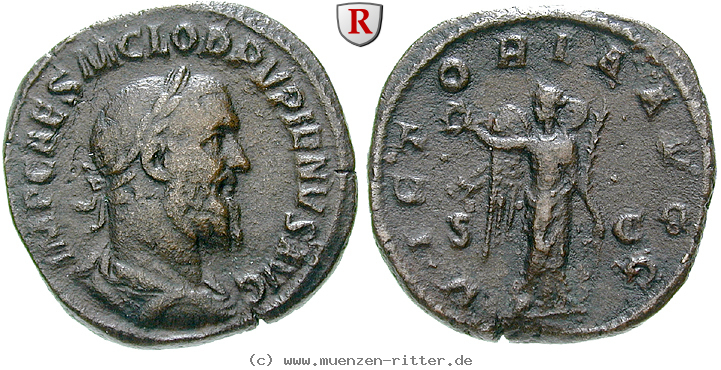 Klicken Sie auf das Bild um es auf Ihrem Rechner zu speichern pupienus-sesterz/94582.jpg