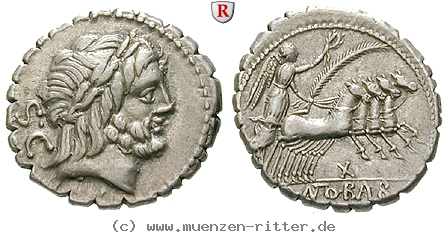 Klicken Sie auf das Bild um es auf Ihrem Rechner zu speichern q-antonius-balbus-denar-serratus/75676.jpg
