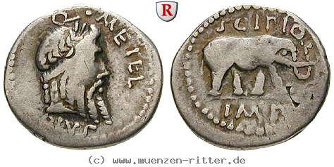Klicken Sie auf das Bild um es auf Ihrem Rechner zu speichern q-caecilius-metellus-denar/102479.jpg