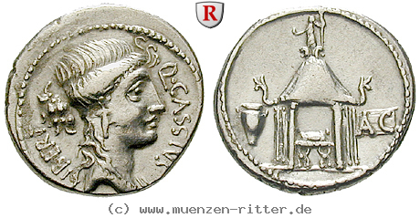 Klicken Sie auf das Bild um es auf Ihrem Rechner zu speichern q-cassius-longinus-denar/31227.jpg