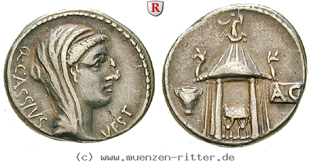 Klicken Sie auf das Bild um es auf Ihrem Rechner zu speichern q-cassius-longinus-denar/45306.jpg
