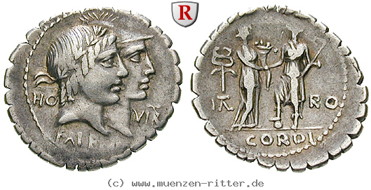 Klicken Sie auf das Bild um es auf Ihrem Rechner zu speichern q-fufius-calenus-und-mucius-cordus-denar-serratus/82150.jpg