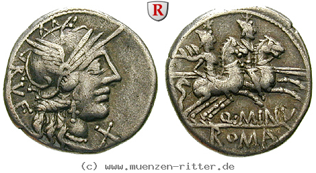 Klicken Sie auf das Bild um es auf Ihrem Rechner zu speichern q-minucius-rufus-denar/45627.jpg