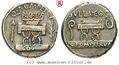 Klicken Sie auf das Bild um es auf Ihrem Rechner zu speichern q-pompeius-rufus-denar/27032.jpg
