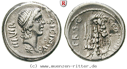 Klicken Sie auf das Bild um es auf Ihrem Rechner zu speichern q-sicinius-und-c-coponius-denar/75962.jpg