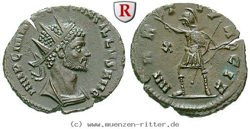 Klicken Sie auf das Bild um es auf Ihrem Rechner zu speichern quintillus-antoninian/30130.jpg