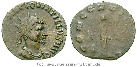 Klicken Sie auf das Bild um es auf Ihrem Rechner zu speichern quintillus-antoninian/44176.jpg