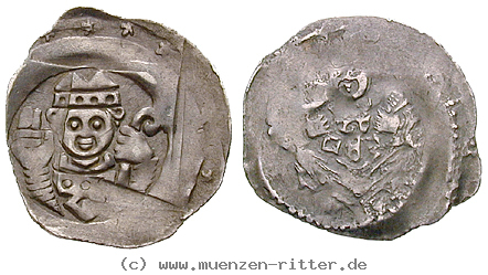 Klicken Sie auf das Bild um es auf Ihrem Rechner zu speichern regensburg-bistum-albert-i-von-pitengau-pfennig/16830.jpg