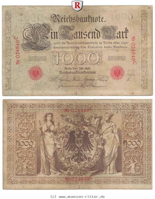 Klicken Sie auf das Bild um es auf Ihrem Rechner zu speichern reichsbanknoten-und-reichskassenscheine-1000-mark/epd754.jpg