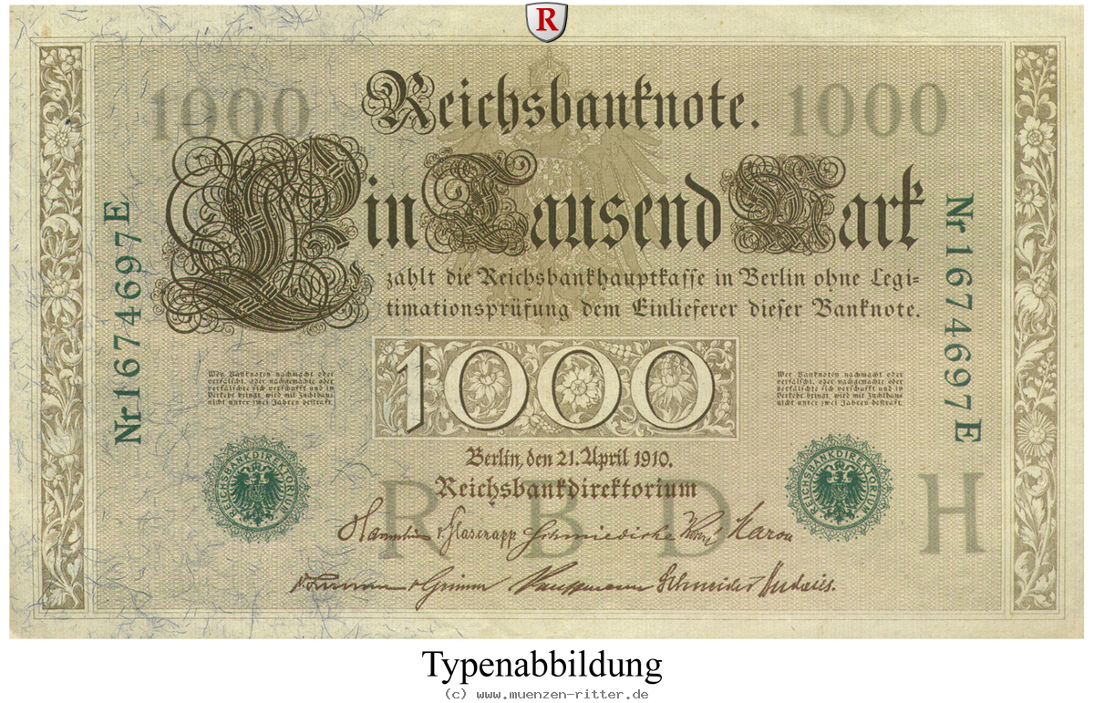 Klicken Sie auf das Bild um es auf Ihrem Rechner zu speichern reichsbanknoten-und-reichskassenscheine-1000-mark/rb46.jpg