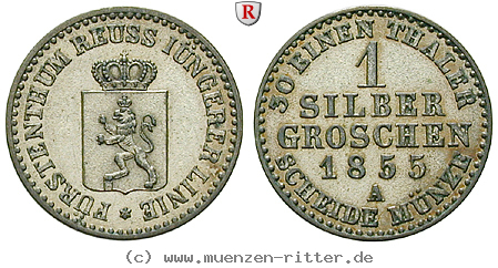 Klicken Sie auf das Bild um es auf Ihrem Rechner zu speichern reuss-heinrich-lxvii-silbergroschen/97341.jpg