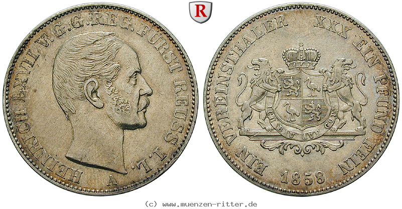 reuss-heinrich-lxvii-vereinstaler/88270.jpg