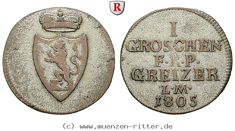 Klicken Sie auf das Bild um es auf Ihrem Rechner zu speichern reuss-heinrich-xiii-groschen/86187.jpg