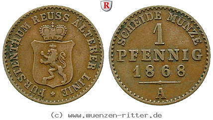 Klicken Sie auf das Bild um es auf Ihrem Rechner zu speichern reuss-heinrich-xxii-pfennig/86185.jpg