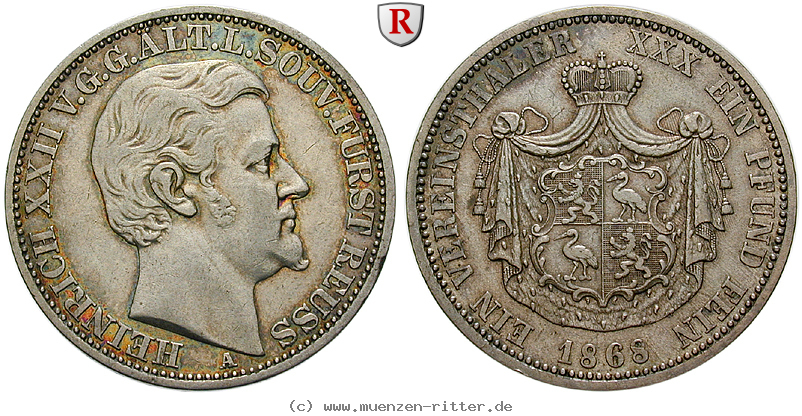 reuss-heinrich-xxii-vereinstaler/90701.jpg