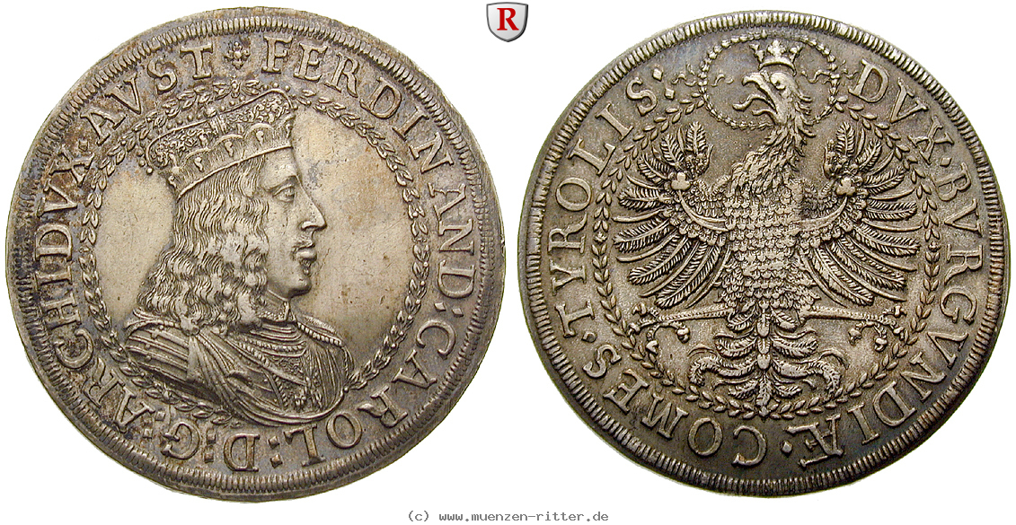 Klicken Sie auf das Bild um es auf Ihrem Rechner zu speichern roemisch-deutsches-reich-erzherzog-ferdinand-karl-doppeltaler/27192.jpg