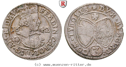 Klicken Sie auf das Bild um es auf Ihrem Rechner zu speichern roemisch-deutsches-reich-erzherzog-ferdinand-karl-groschen/11380.jpg
