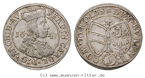 Klicken Sie auf das Bild um es auf Ihrem Rechner zu speichern roemisch-deutsches-reich-erzherzog-ferdinand-karl-groschen/11384.jpg