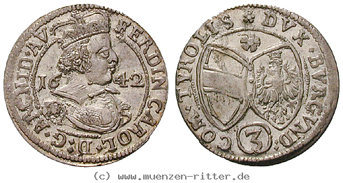 Klicken Sie auf das Bild um es auf Ihrem Rechner zu speichern roemisch-deutsches-reich-erzherzog-ferdinand-karl-groschen/11478.jpg