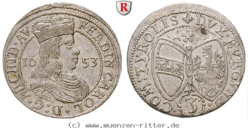 Klicken Sie auf das Bild um es auf Ihrem Rechner zu speichern roemisch-deutsches-reich-erzherzog-ferdinand-karl-groschen/11483.jpg