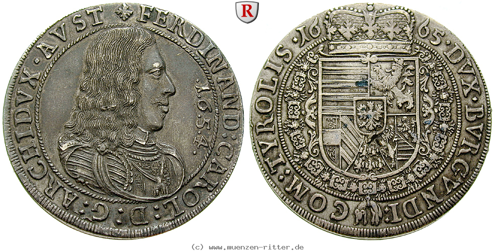Klicken Sie auf das Bild um es auf Ihrem Rechner zu speichern roemisch-deutsches-reich-erzherzog-ferdinand-karl-taler/46893.jpg
