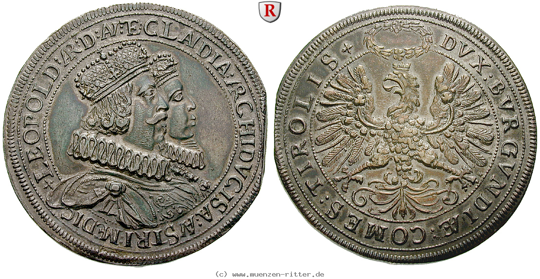 Klicken Sie auf das Bild um es auf Ihrem Rechner zu speichern roemisch-deutsches-reich-erzherzog-leopold-v-doppeltaler/70100.jpg