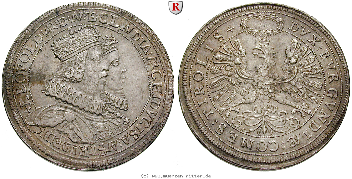 Klicken Sie auf das Bild um es auf Ihrem Rechner zu speichern roemisch-deutsches-reich-erzherzog-leopold-v-doppeltaler/82641.jpg