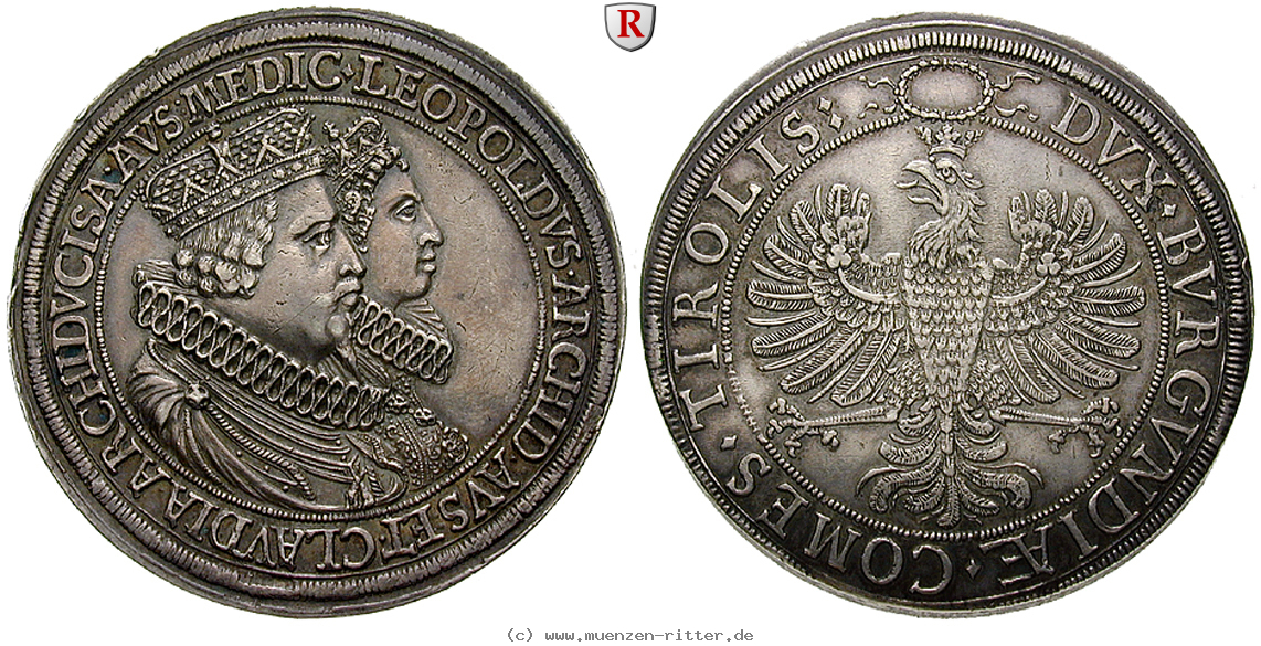 Klicken Sie auf das Bild um es auf Ihrem Rechner zu speichern roemisch-deutsches-reich-erzherzog-leopold-v-doppeltaler/84009.jpg