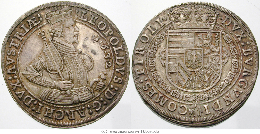 Klicken Sie auf das Bild um es auf Ihrem Rechner zu speichern roemisch-deutsches-reich-erzherzog-leopold-v-taler/eadt4580.jpg
