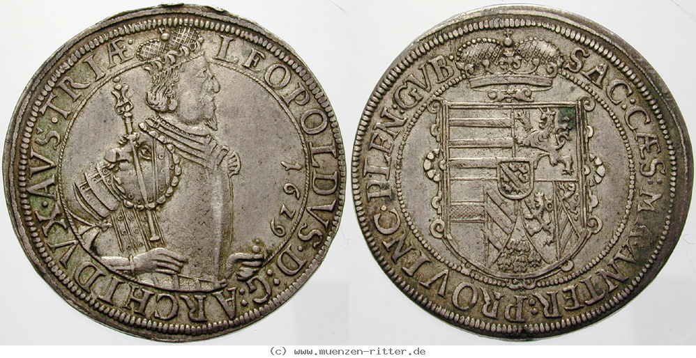 Klicken Sie auf das Bild um es auf Ihrem Rechner zu speichern roemisch-deutsches-reich-erzherzog-leopold-v-taler/eadt6339.jpg