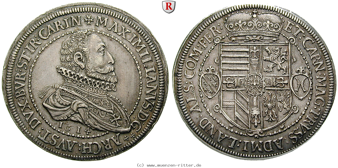 roemisch-deutsches-reich-erzherzog-maximilian-doppelter-reichstaler/100735.jpg