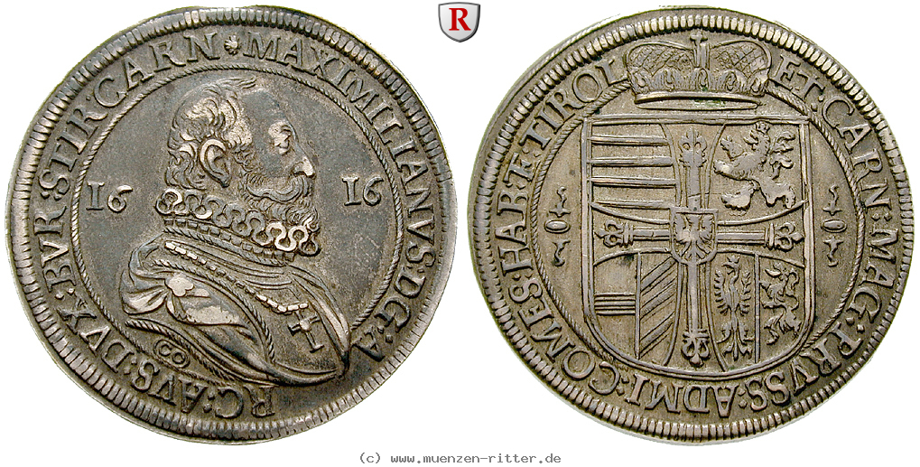 roemisch-deutsches-reich-erzherzog-maximilian-taler/46887.jpg