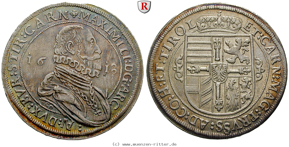 roemisch-deutsches-reich-erzherzog-maximilian-taler/61570.jpg