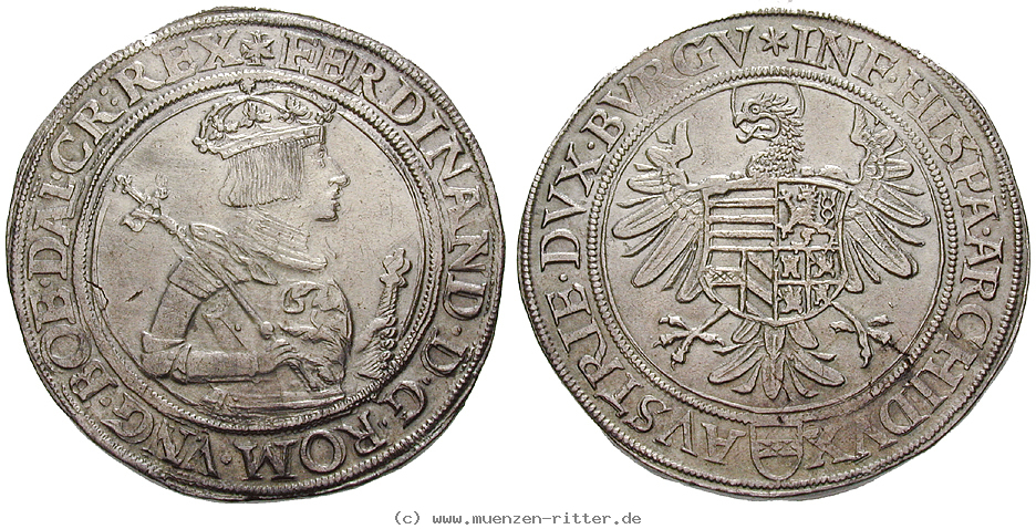 Klicken Sie auf das Bild um es auf Ihrem Rechner zu speichern roemisch-deutsches-reich-ferdinand-i-taler/15805.jpg