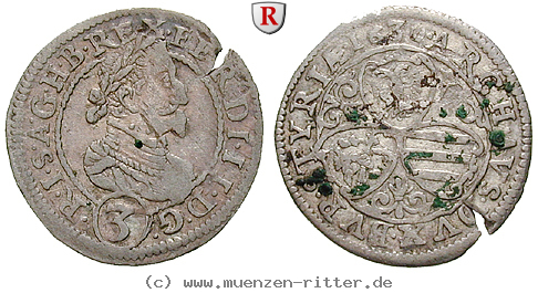 Klicken Sie auf das Bild um es auf Ihrem Rechner zu speichern roemisch-deutsches-reich-ferdinand-ii-groschen/17874.jpg