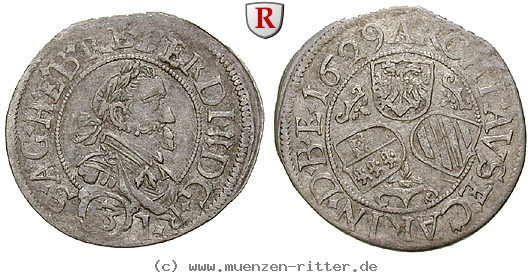 Klicken Sie auf das Bild um es auf Ihrem Rechner zu speichern roemisch-deutsches-reich-ferdinand-ii-groschen/18424.jpg