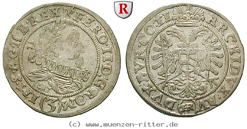 Klicken Sie auf das Bild um es auf Ihrem Rechner zu speichern roemisch-deutsches-reich-ferdinand-ii-groschen/34564.jpg