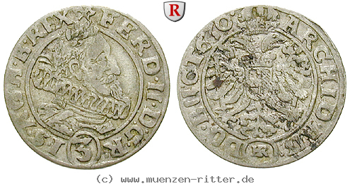 Klicken Sie auf das Bild um es auf Ihrem Rechner zu speichern roemisch-deutsches-reich-ferdinand-ii-groschen/34565.jpg