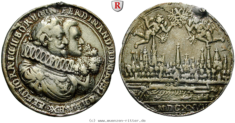Klicken Sie auf das Bild um es auf Ihrem Rechner zu speichern roemisch-deutsches-reich-ferdinand-ii-silbermedaille/62522.jpg