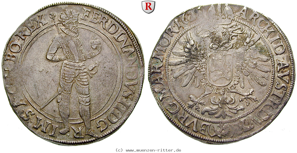 Klicken Sie auf das Bild um es auf Ihrem Rechner zu speichern roemisch-deutsches-reich-ferdinand-ii-taler/25304.jpg