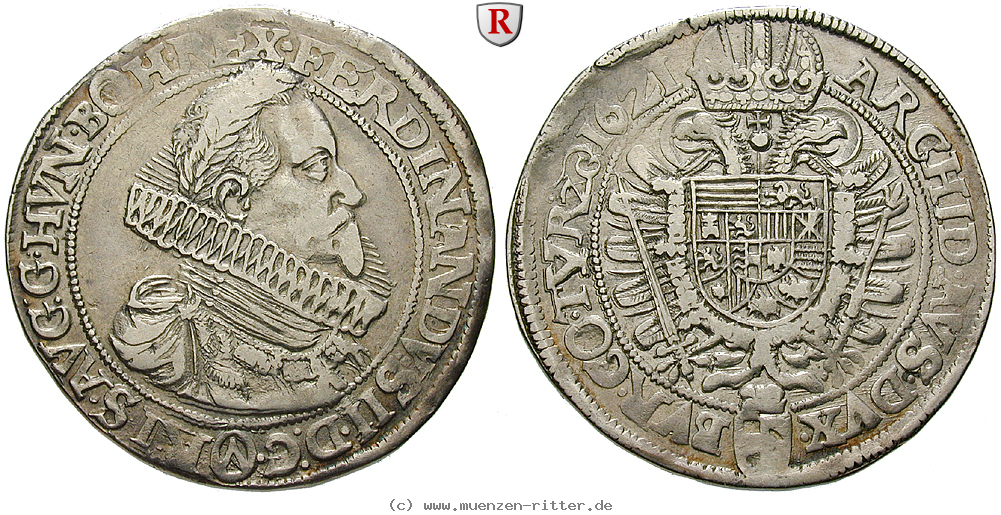 Klicken Sie auf das Bild um es auf Ihrem Rechner zu speichern roemisch-deutsches-reich-ferdinand-ii-taler/36176.jpg