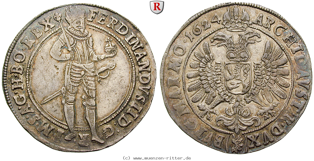 Klicken Sie auf das Bild um es auf Ihrem Rechner zu speichern roemisch-deutsches-reich-ferdinand-ii-taler/53554.jpg