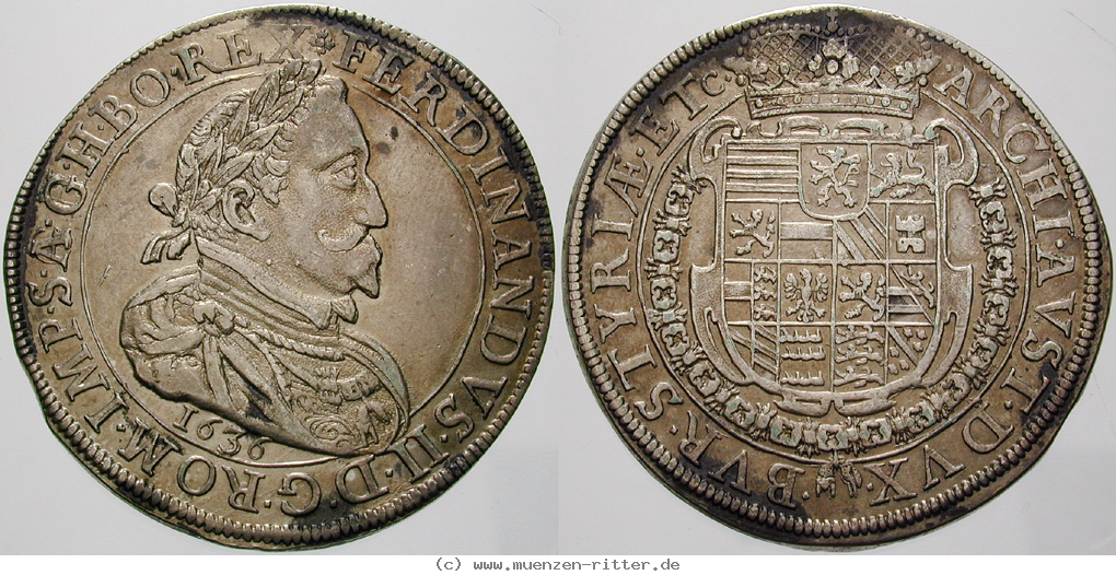 Klicken Sie auf das Bild um es auf Ihrem Rechner zu speichern roemisch-deutsches-reich-ferdinand-ii-taler/eadt6976.jpg