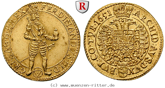 Klicken Sie auf das Bild um es auf Ihrem Rechner zu speichern roemisch-deutsches-reich-ferdinand-iii-dukat/92596.jpg