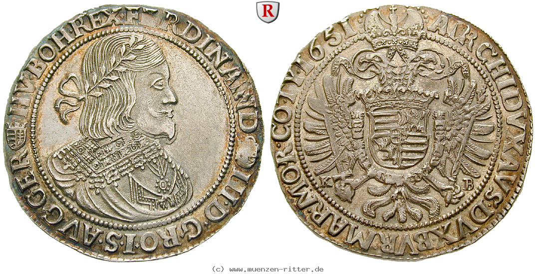 Klicken Sie auf das Bild um es auf Ihrem Rechner zu speichern roemisch-deutsches-reich-ferdinand-iii-taler/53559.jpg