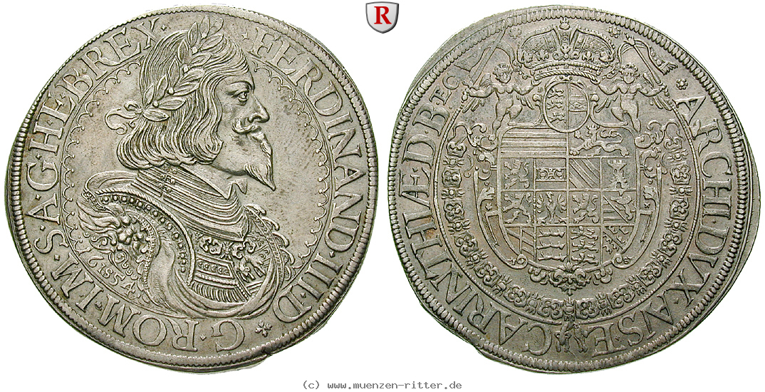 Klicken Sie auf das Bild um es auf Ihrem Rechner zu speichern roemisch-deutsches-reich-ferdinand-iii-taler/63630.jpg