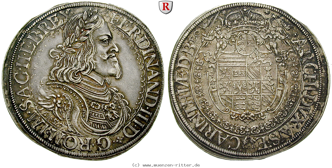 Klicken Sie auf das Bild um es auf Ihrem Rechner zu speichern roemisch-deutsches-reich-ferdinand-iii-taler/63633.jpg