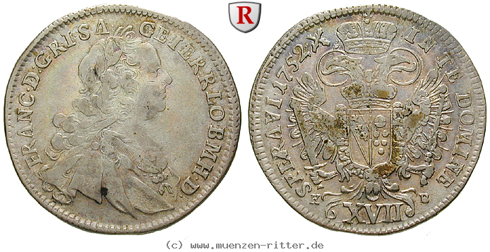Klicken Sie auf das Bild um es auf Ihrem Rechner zu speichern roemisch-deutsches-reich-franz-i-17-kreuzer/61063.jpg